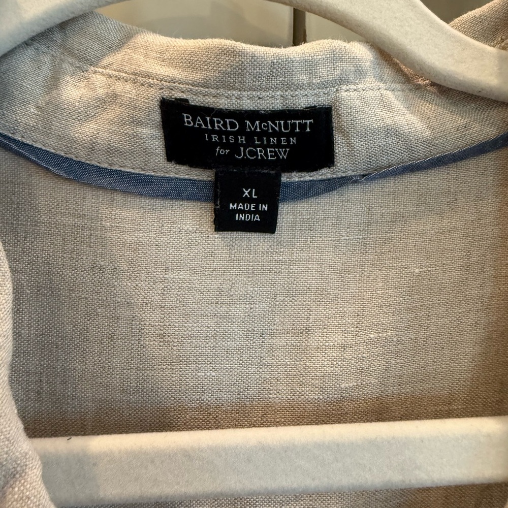 J. Crew Cream Baird McNutt linen Dress - Picture 3 of 11